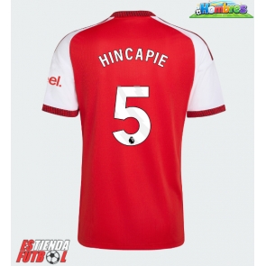 Arsenal Piero Hincapie #5 Primera Equipación 2026-27 Manga Corta